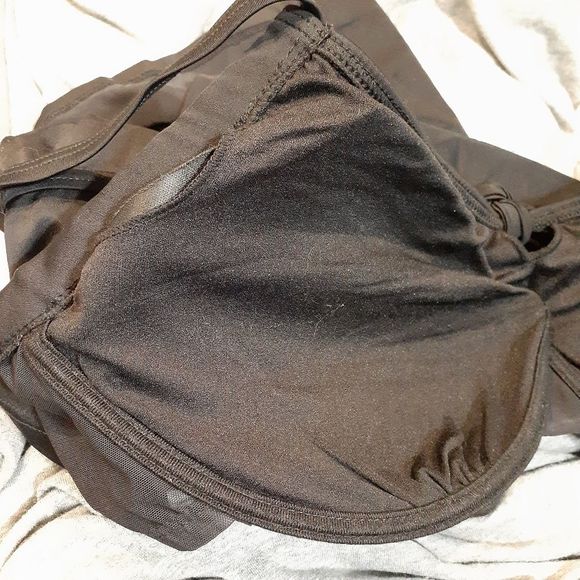 Swimsuits For All Tie Front Underwire Tankini Top 10DD/F or 20F/G NWT - Picture 12 of 14